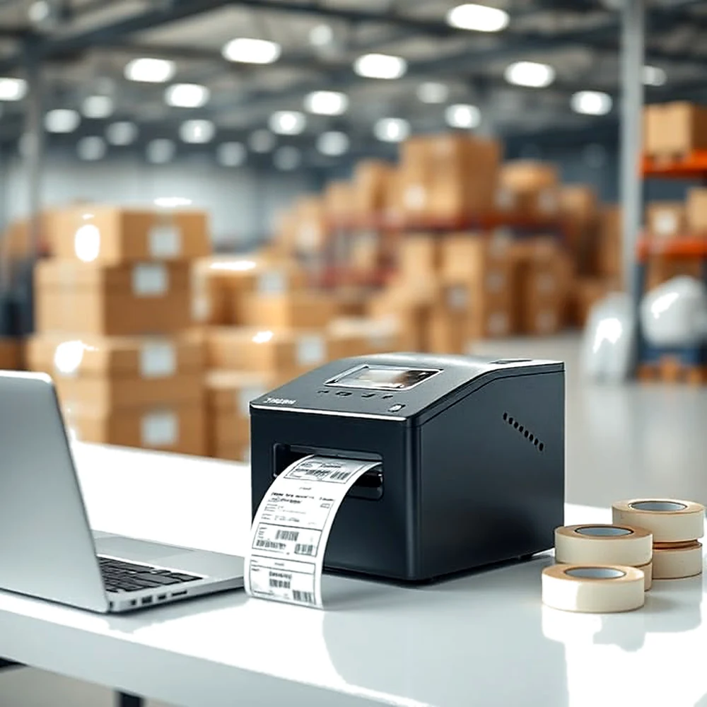 Barcode label printer