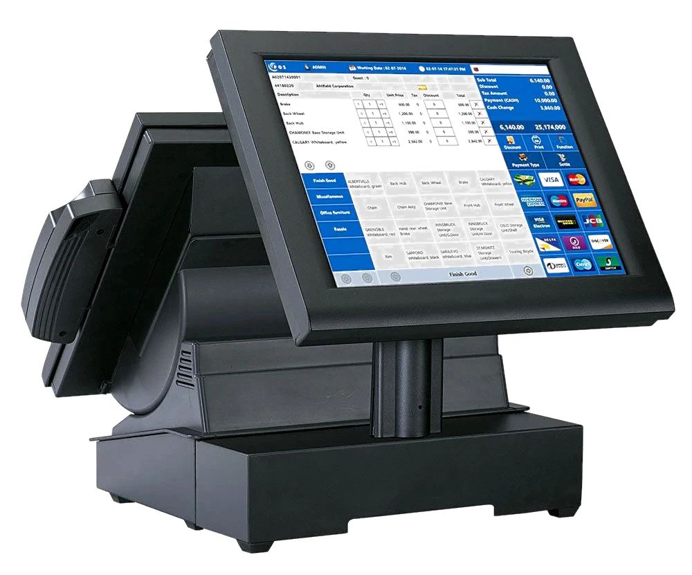 Touch-screen terminal